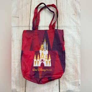 Walt Disney World x Starbucks Magic Kingdom Reusable Tote Bag In Pouch